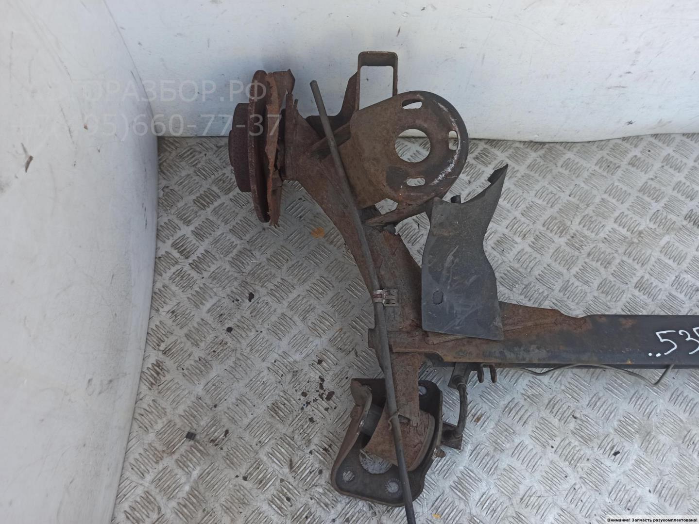 Балка задняя