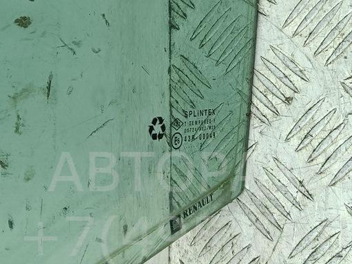 Стекло двери передней левой (форточка)