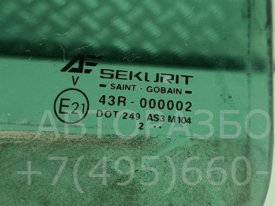 Стекло двери задней левой
