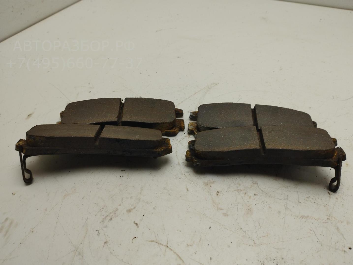 Колодки тормозные задние дисковые к-т