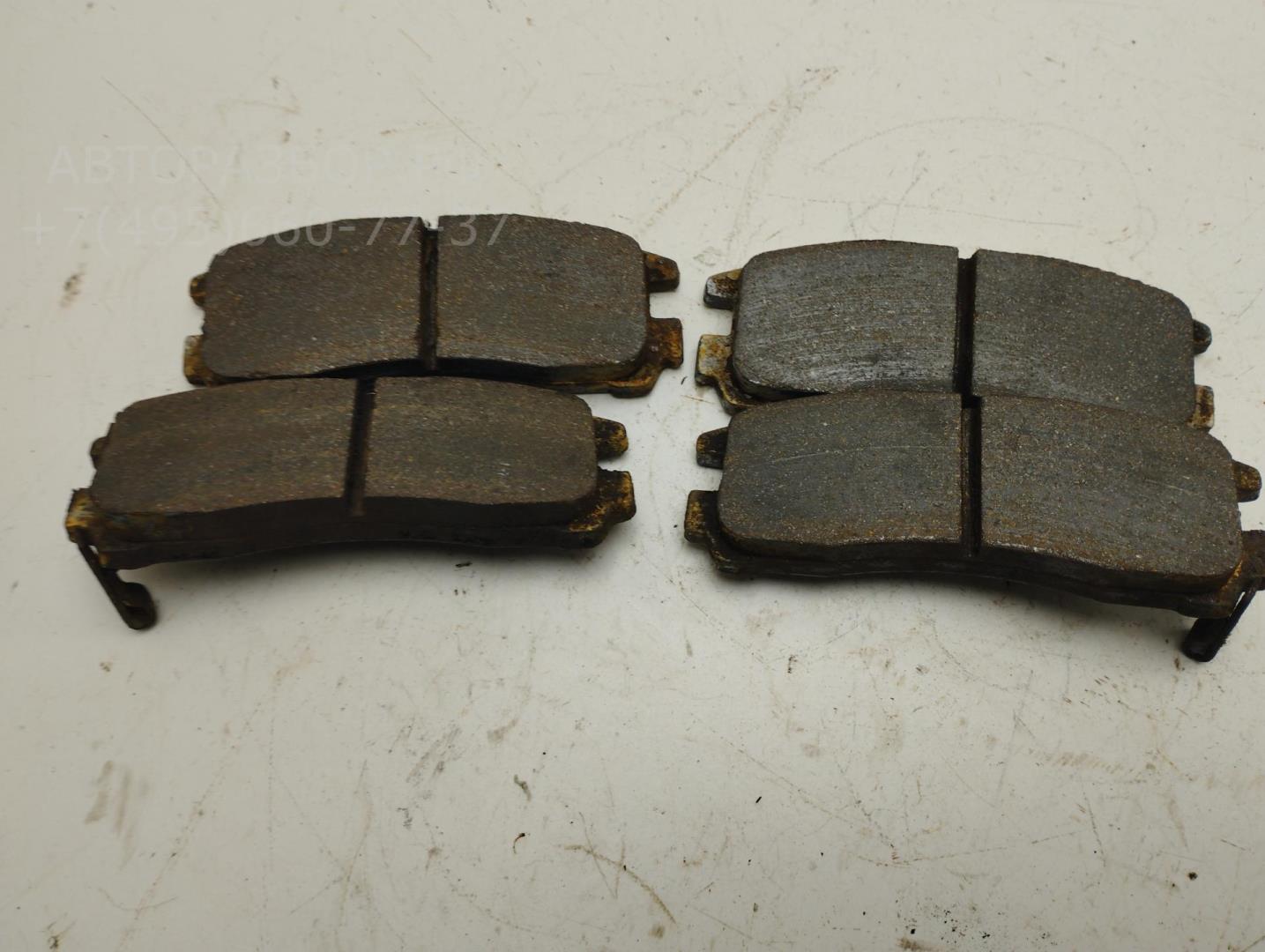 Колодки тормозные задние дисковые к-т