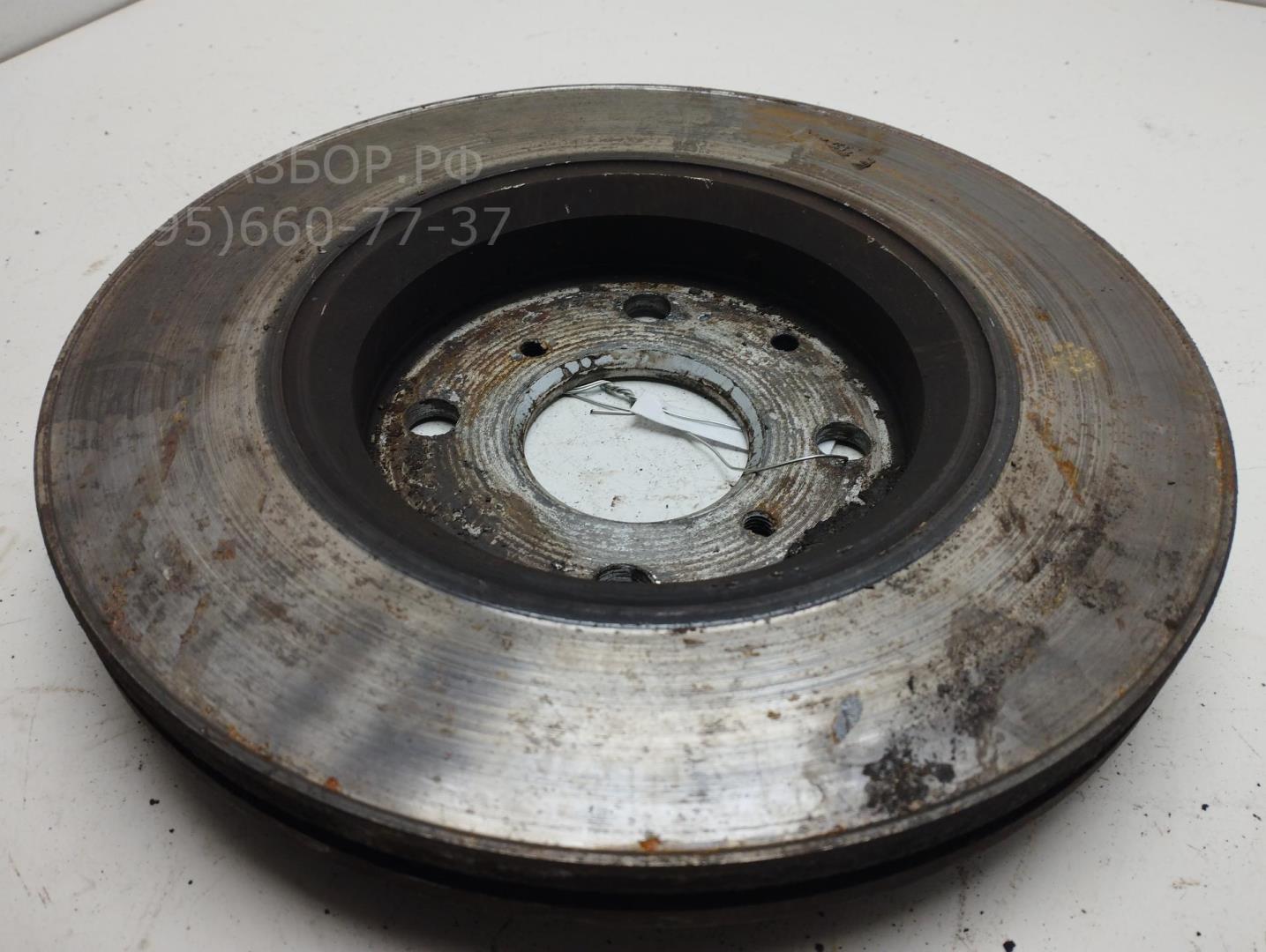 Диск тормозной передний вентилируемый