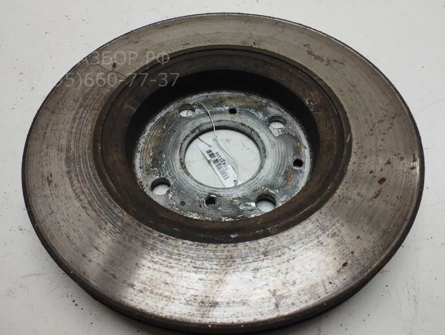 Диск тормозной передний вентилируемый