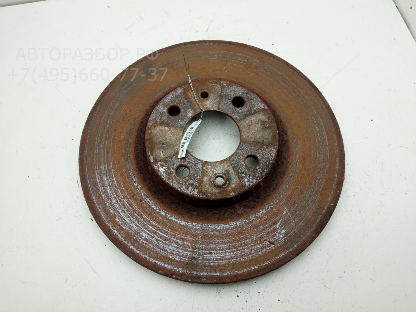 Диск тормозной передний вентилируемый