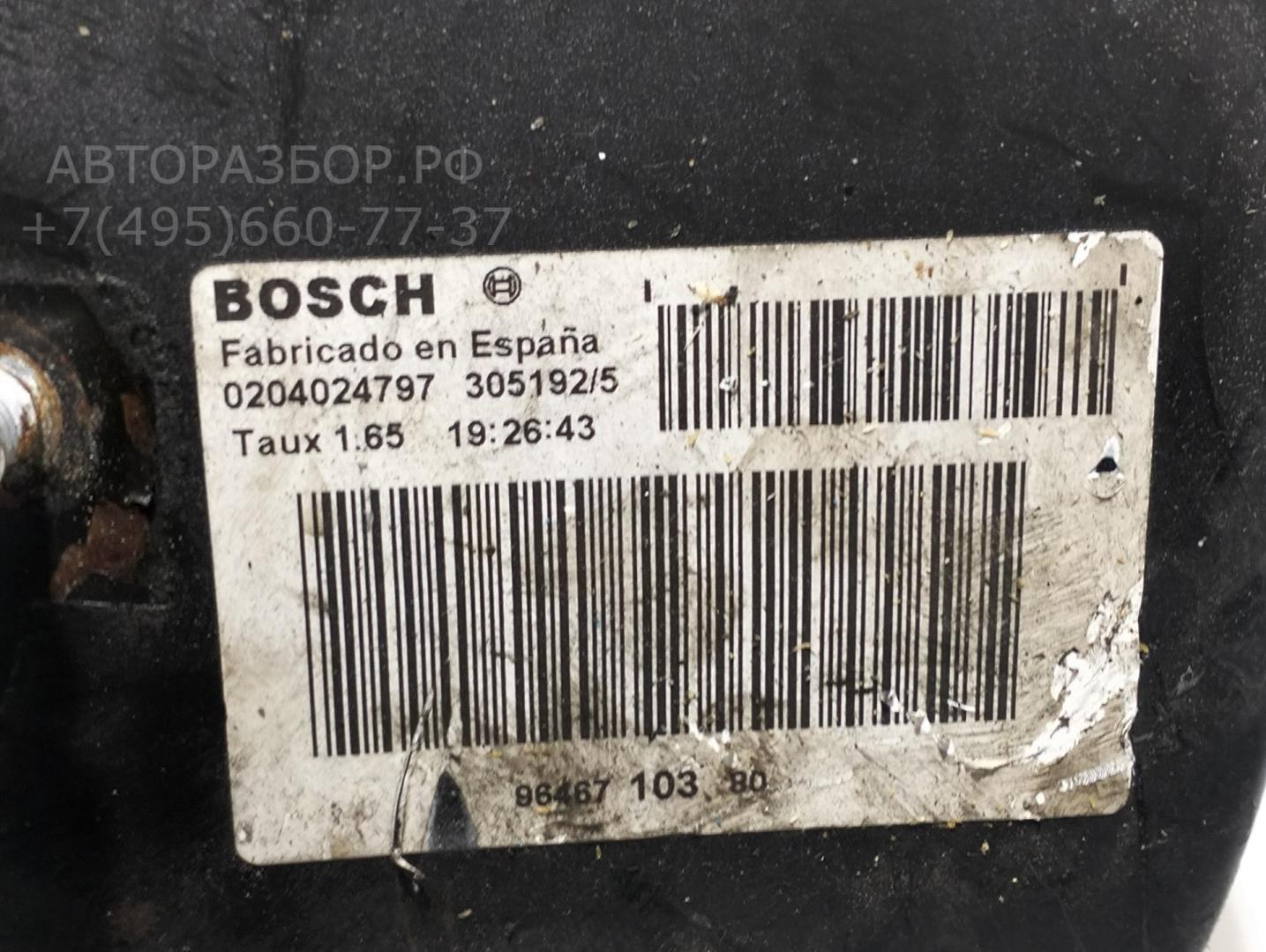 Усилитель тормозов вакуумный