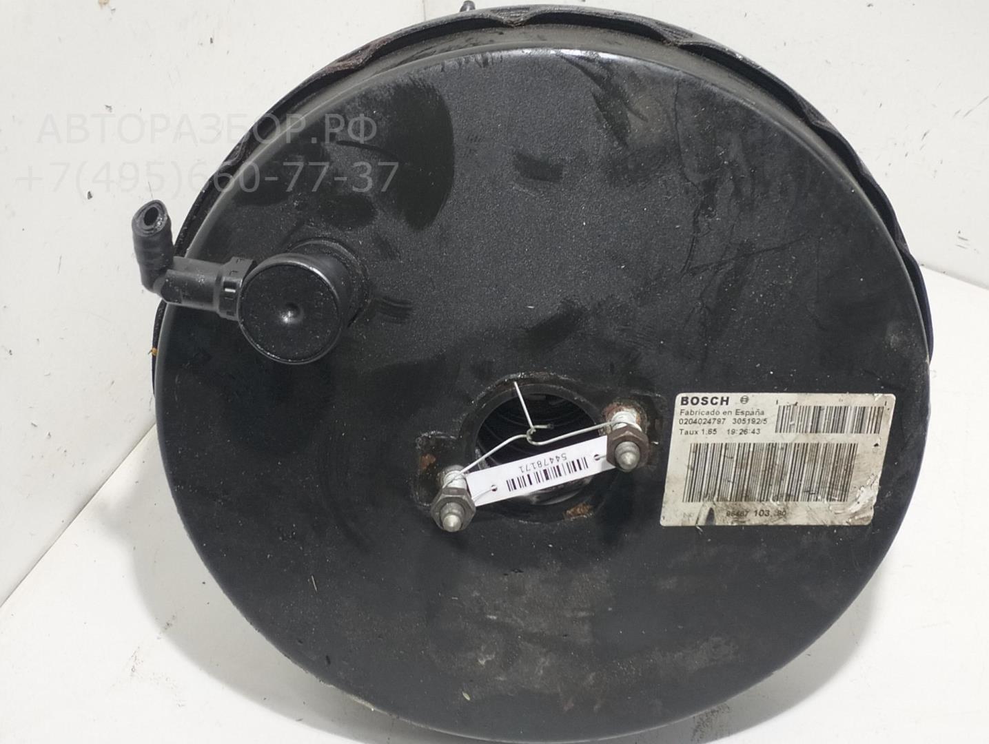 Усилитель тормозов вакуумный