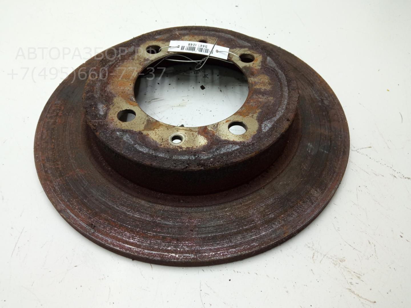 Диск тормозной задний
