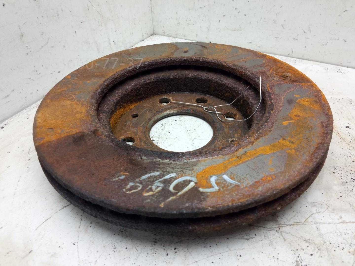 Диск тормозной передний вентилируемый