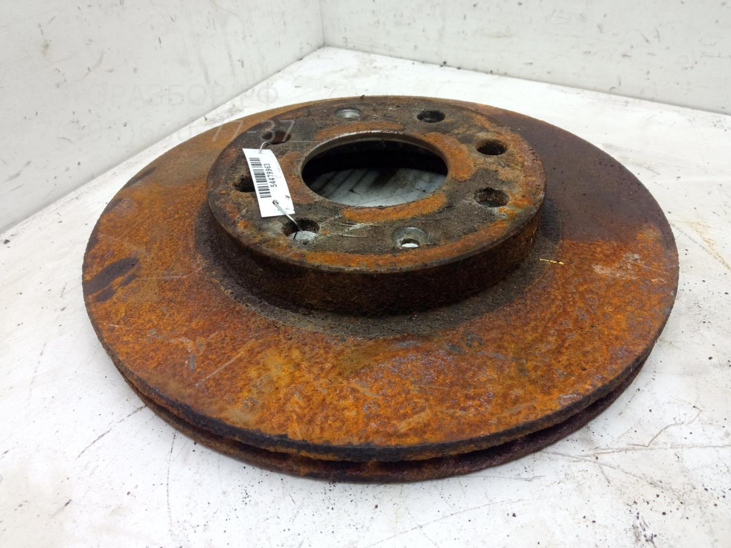 Диск тормозной передний вентилируемый