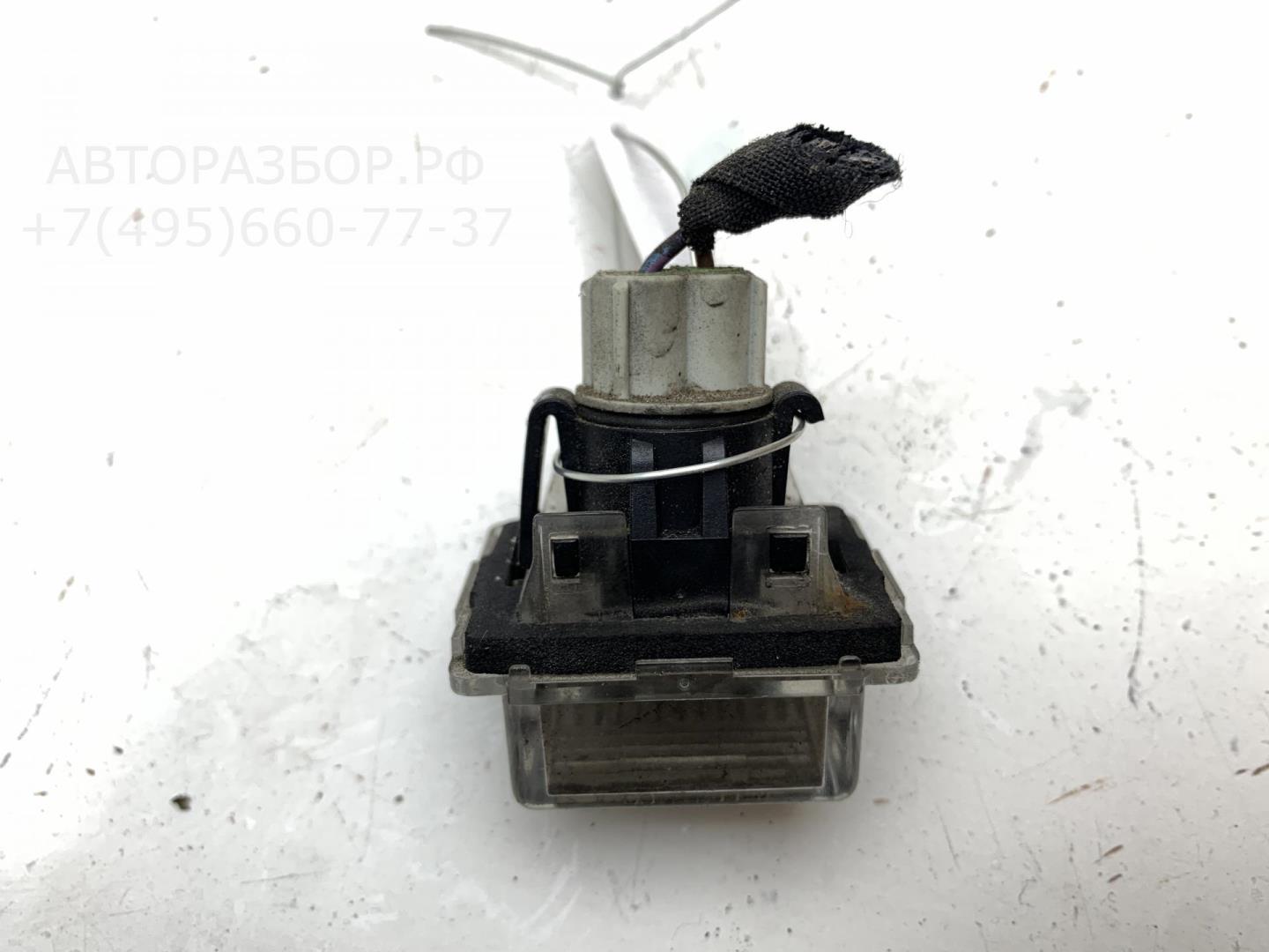 Фонарь подсветки номера