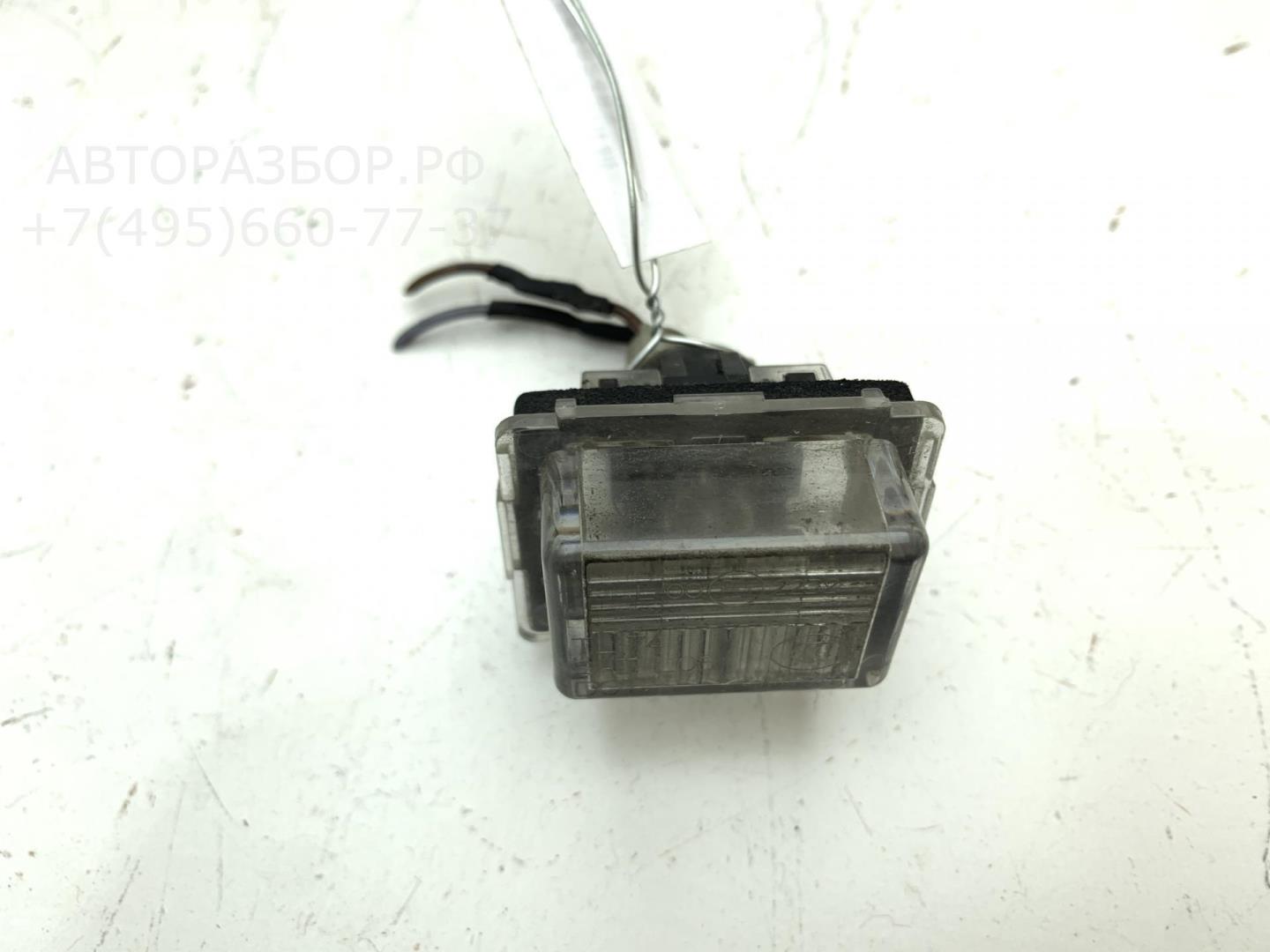 Фонарь подсветки номера