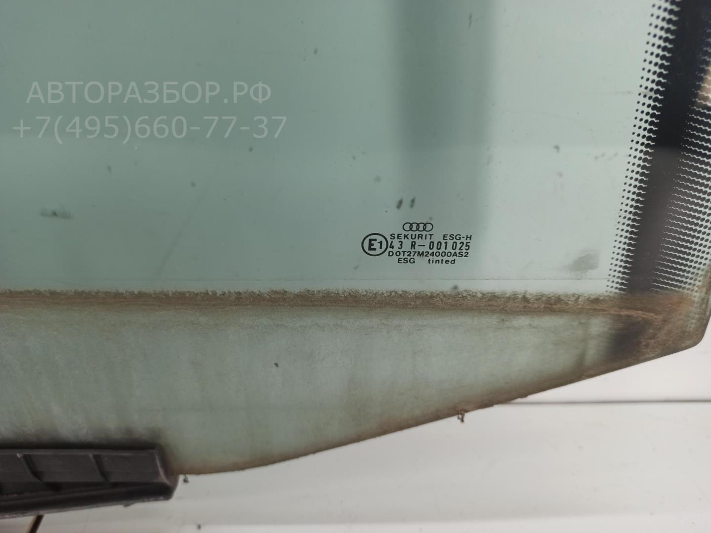 Стекло двери задней правой