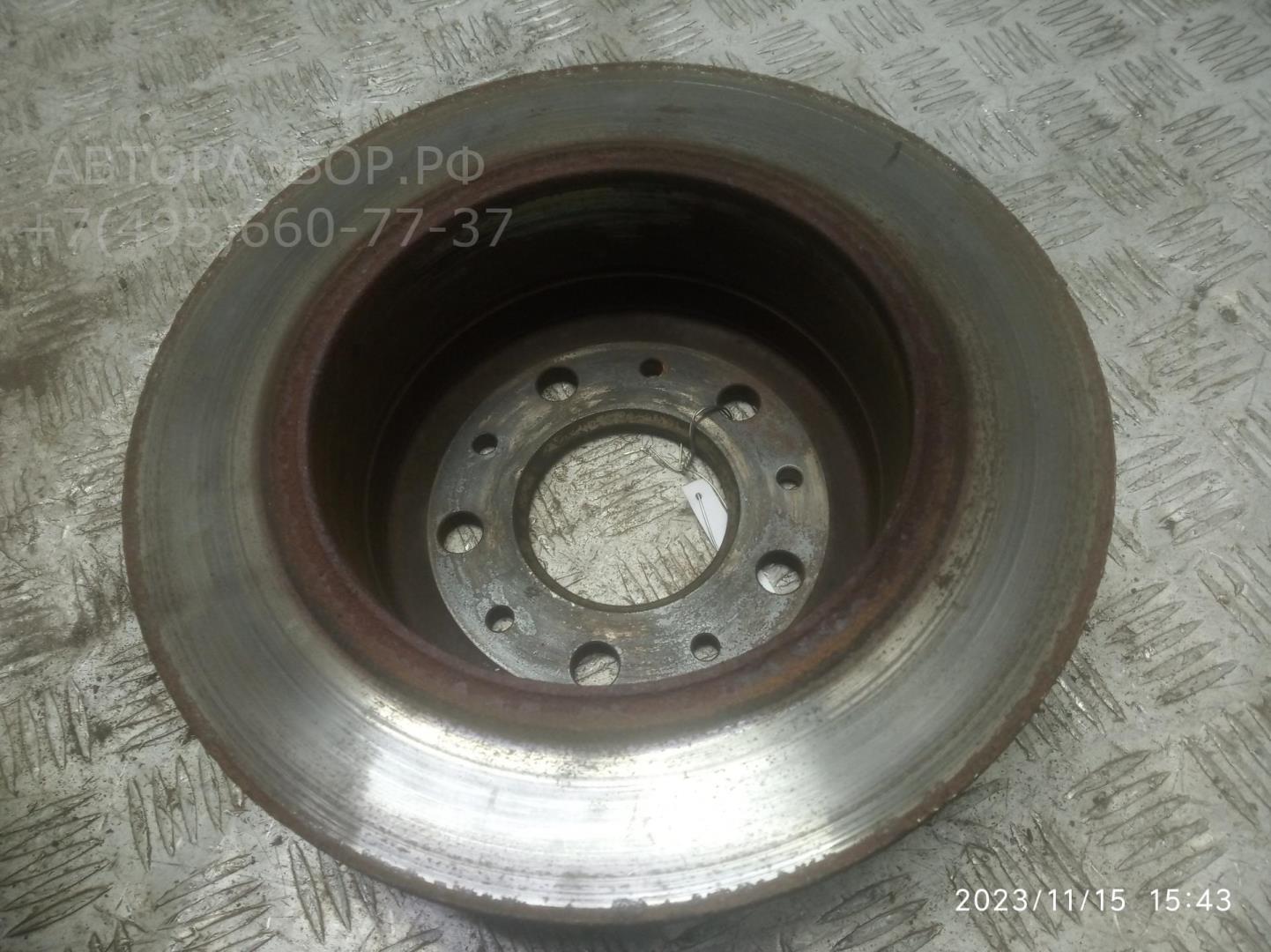 Диск тормозной задний