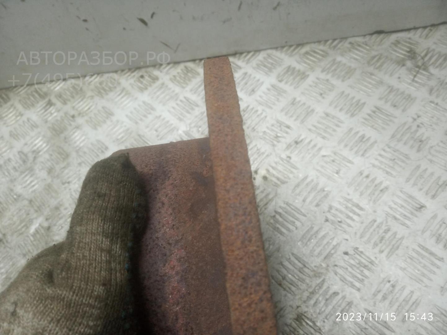 Диск тормозной задний