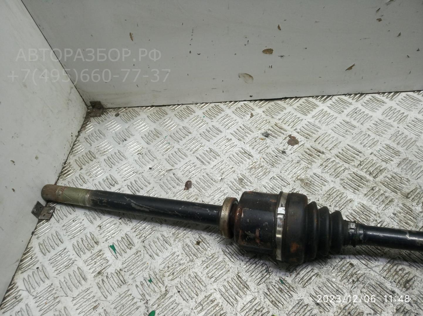 Полуось передняя правая