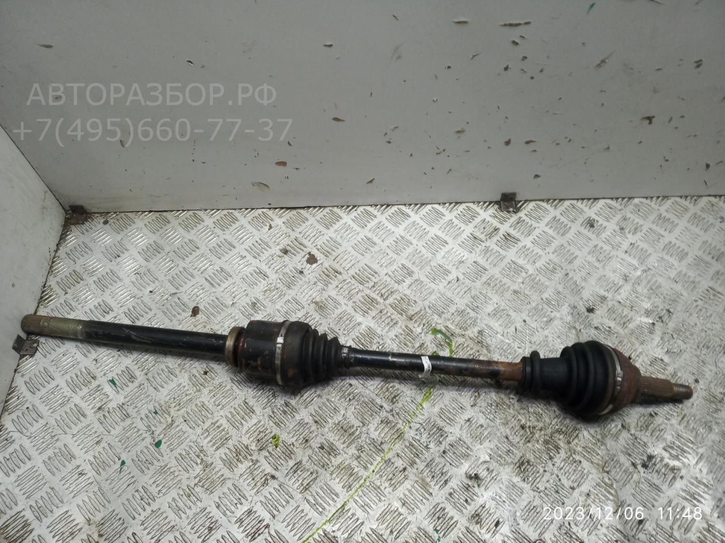 Полуось передняя правая