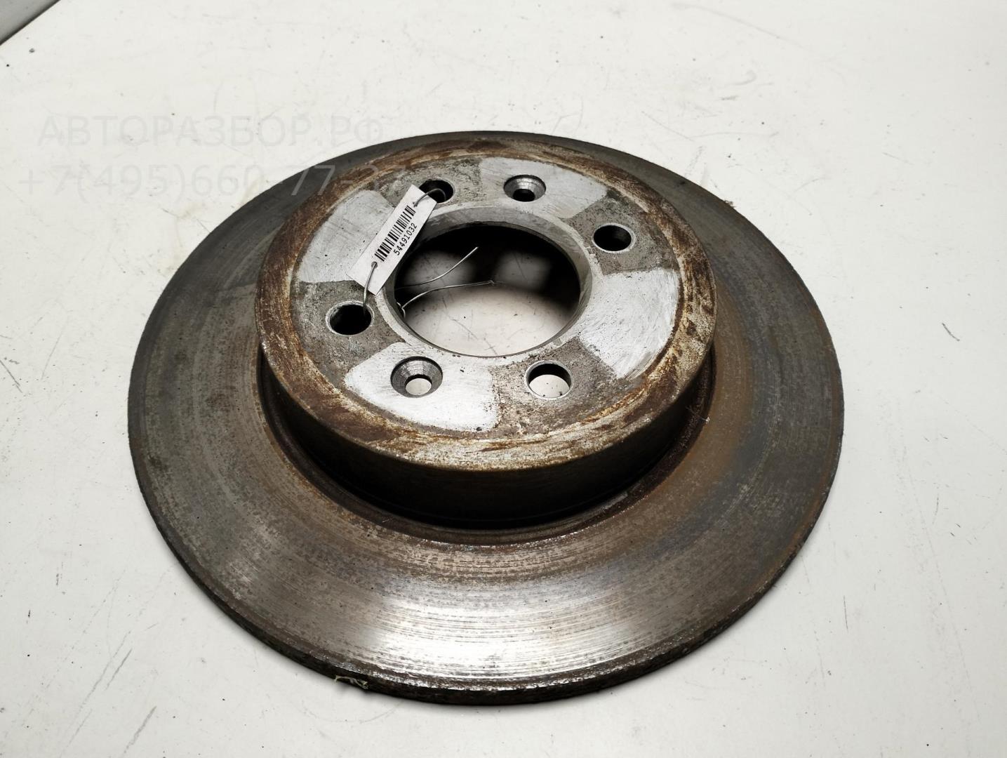 Диск тормозной задний