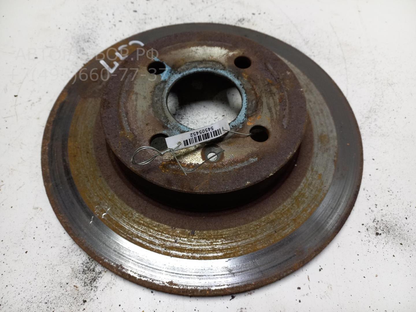 Диск тормозной задний