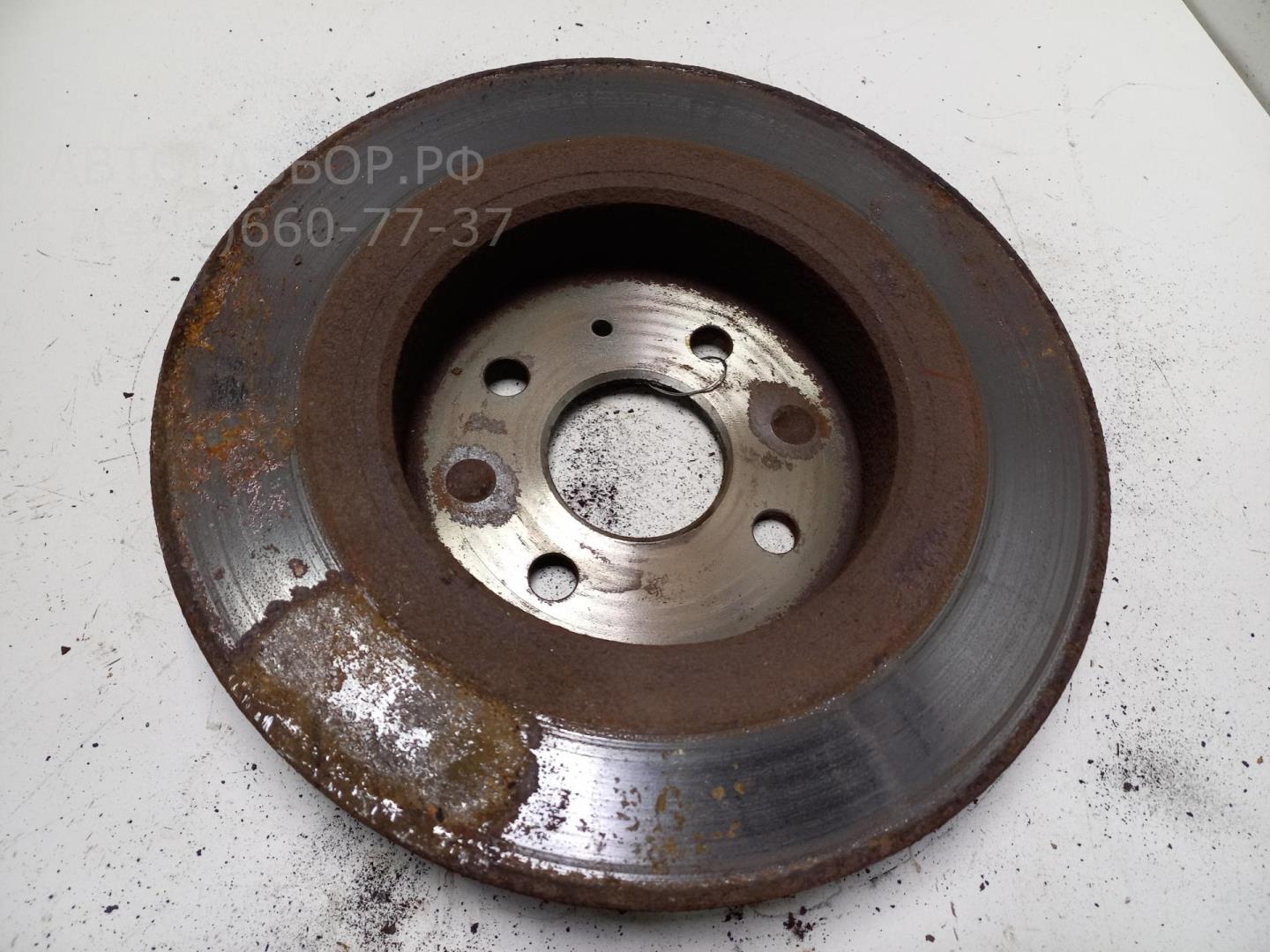 Диск тормозной задний
