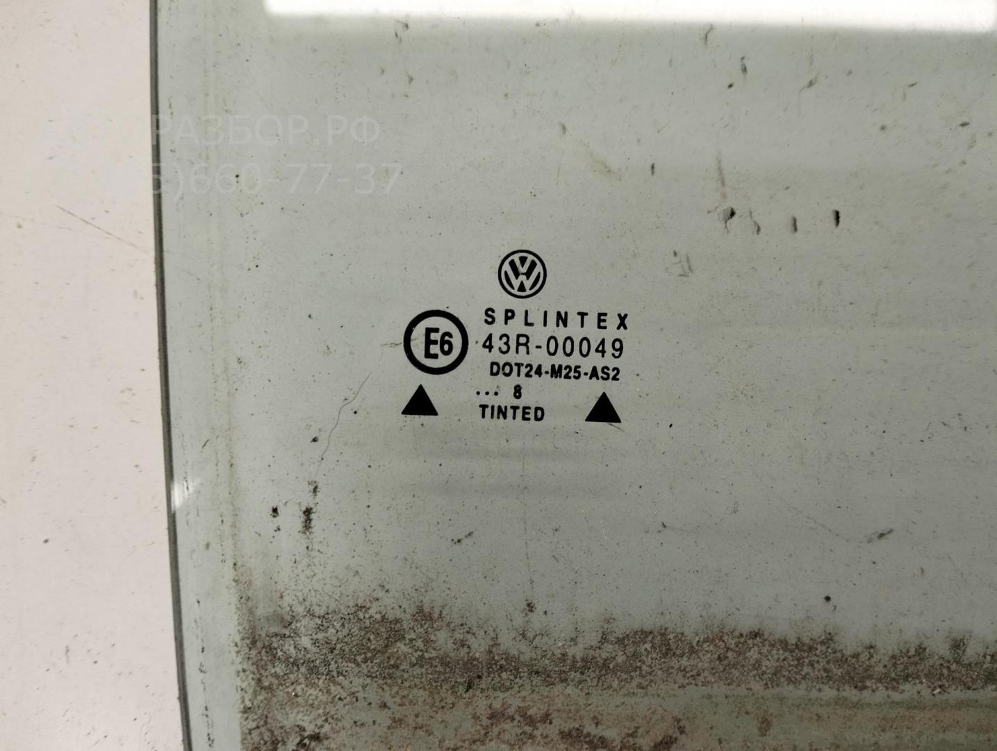 Стекло двери задней левой