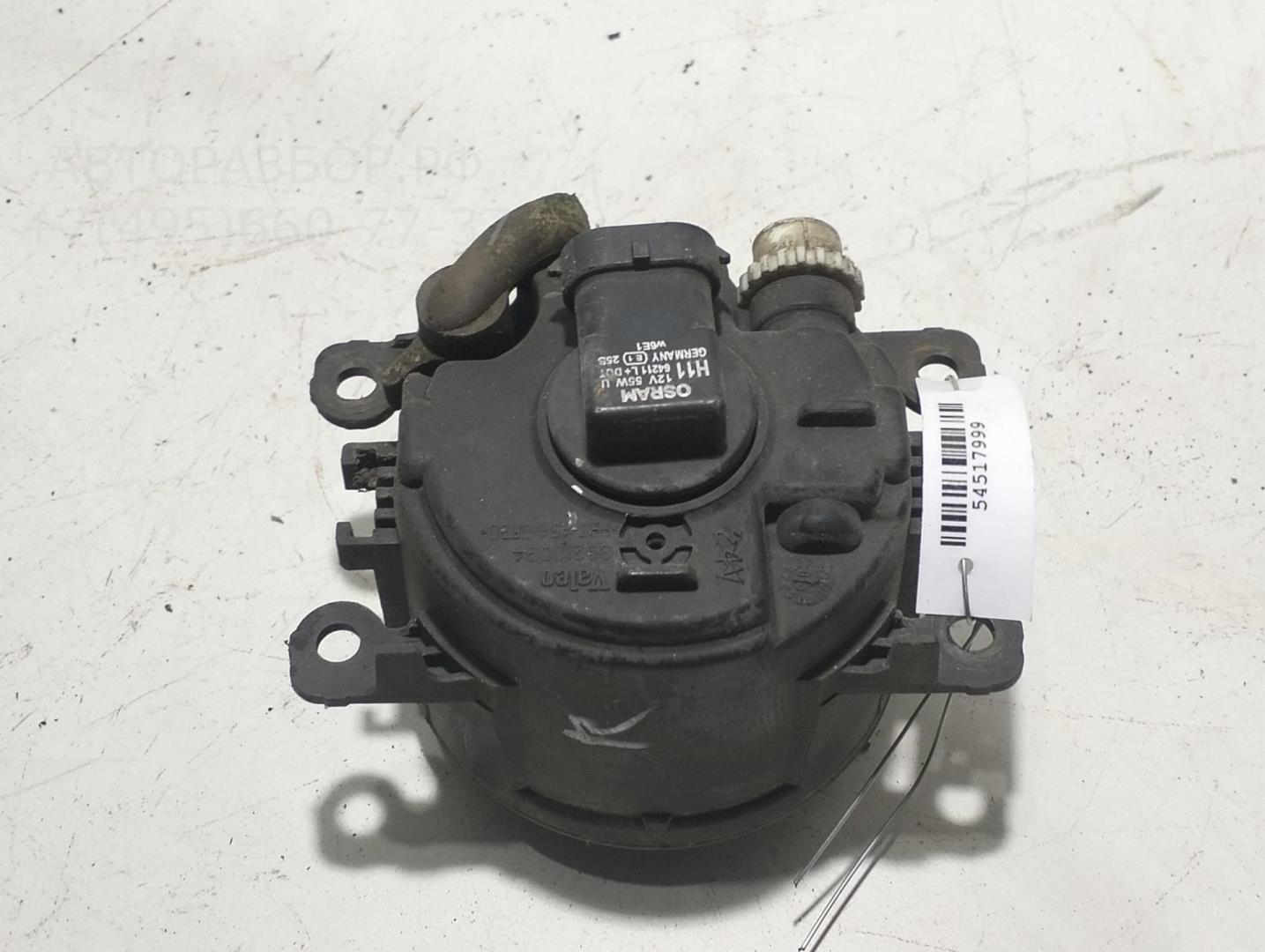 Фара противотуманная правая