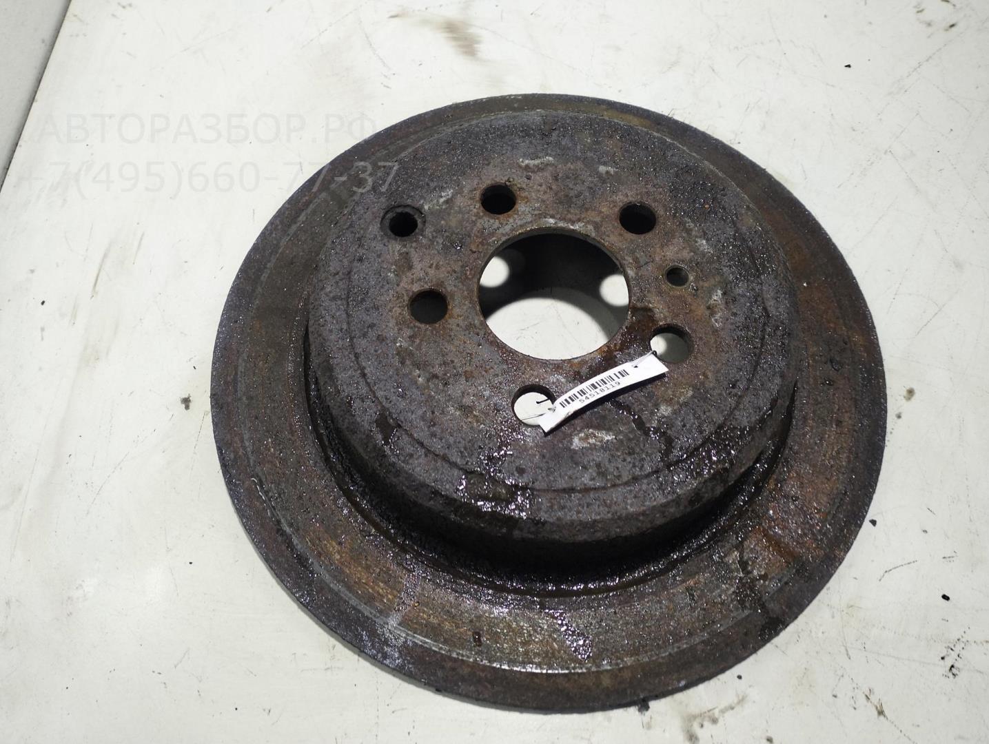 Диск тормозной задний