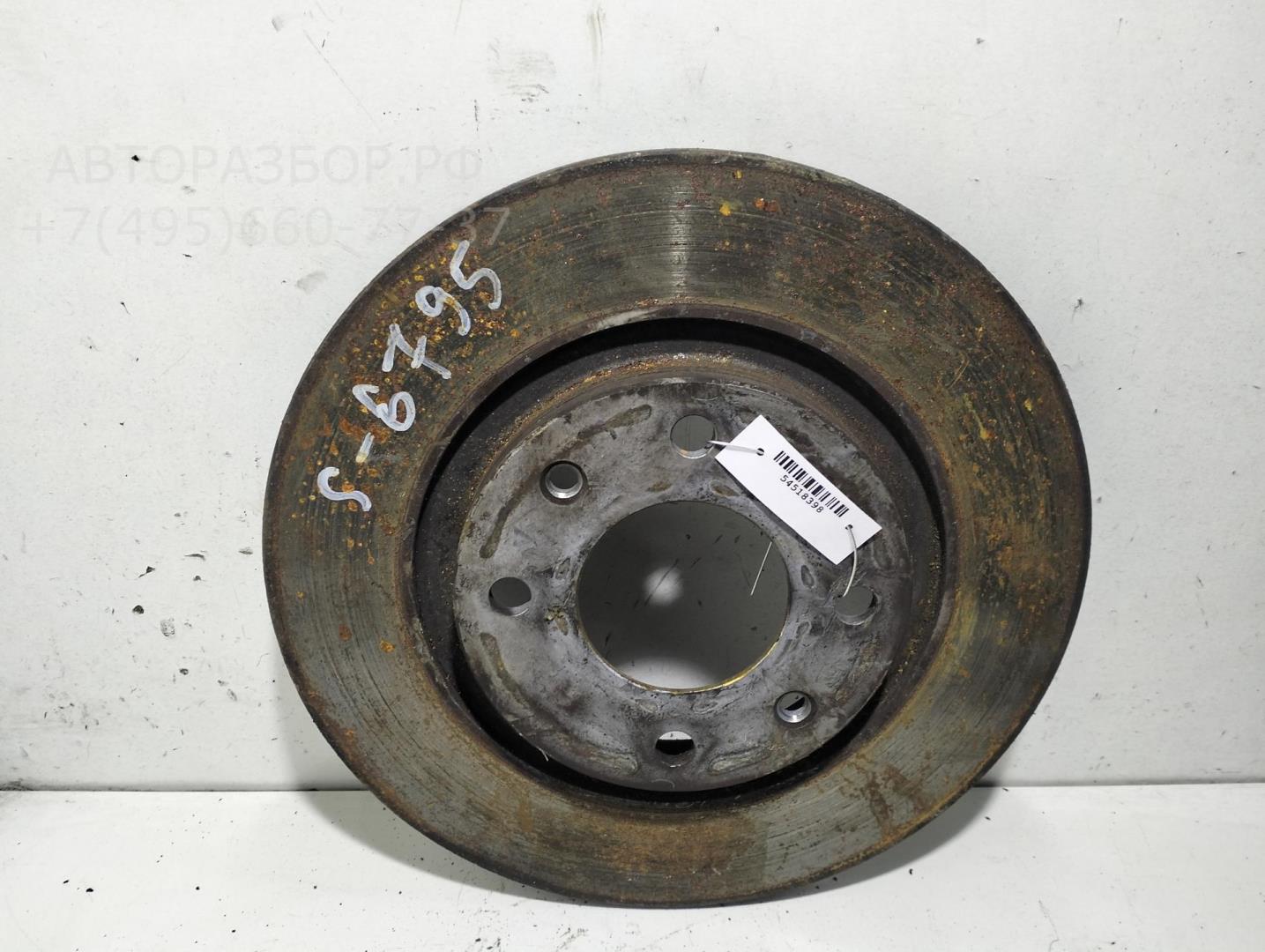 Диск тормозной передний вентилируемый