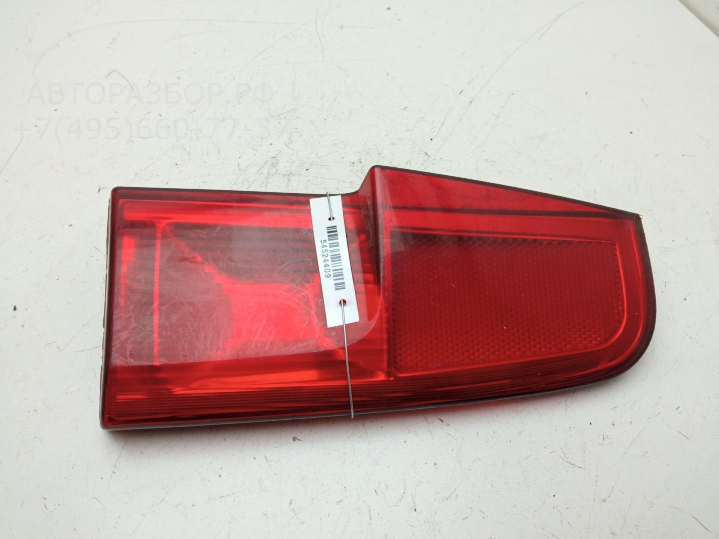 Фонарь задний внутренний правый