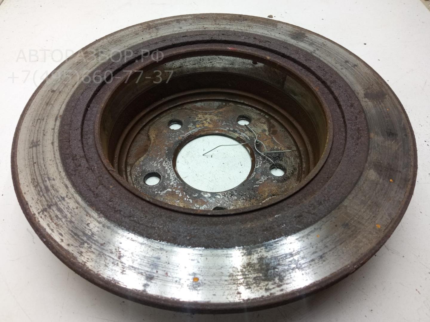 Диск тормозной задний