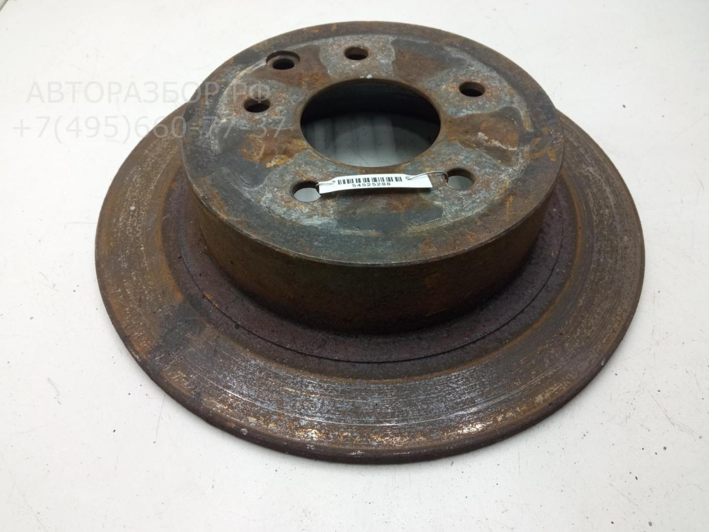 Диск тормозной задний