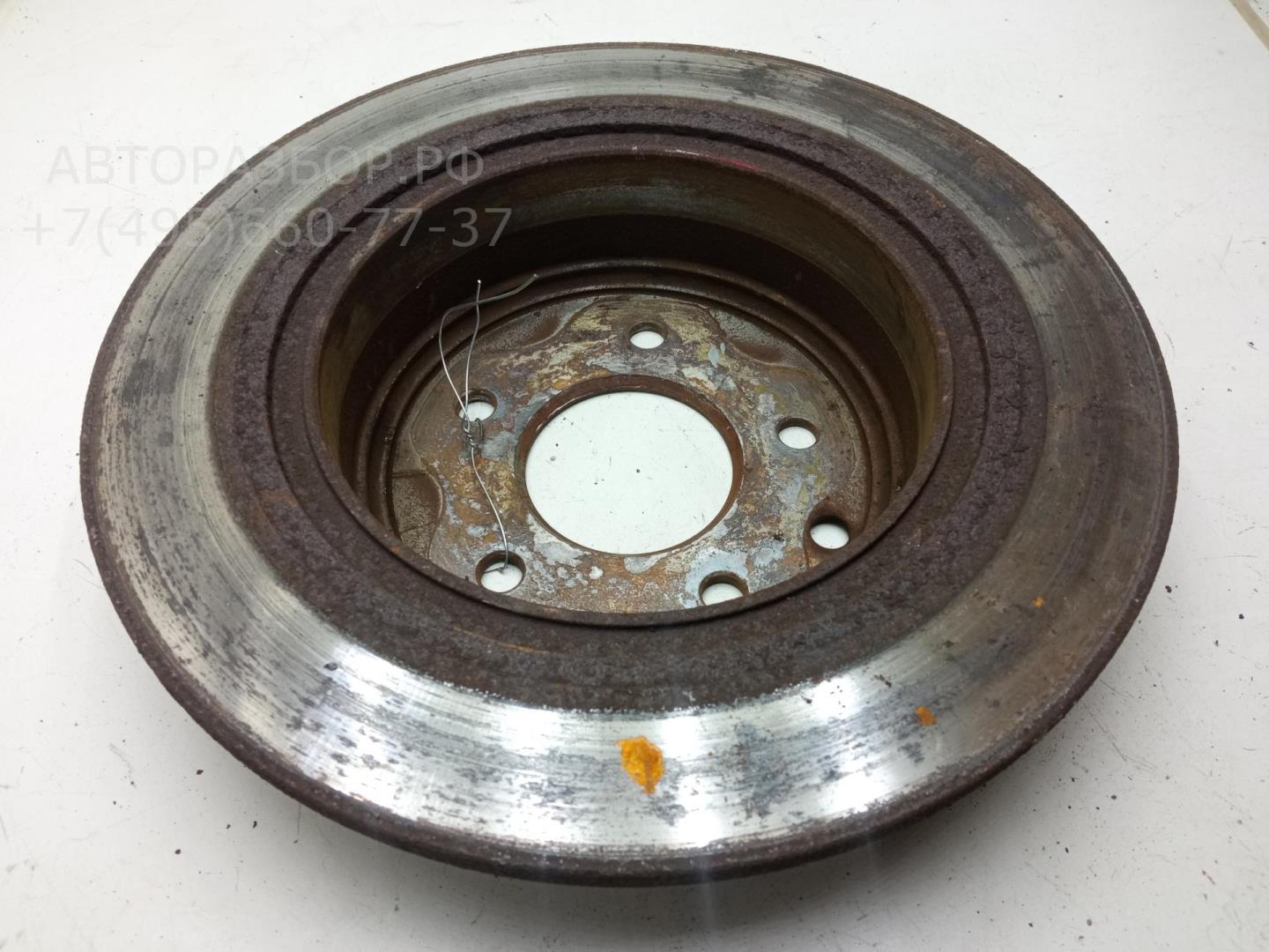 Диск тормозной задний