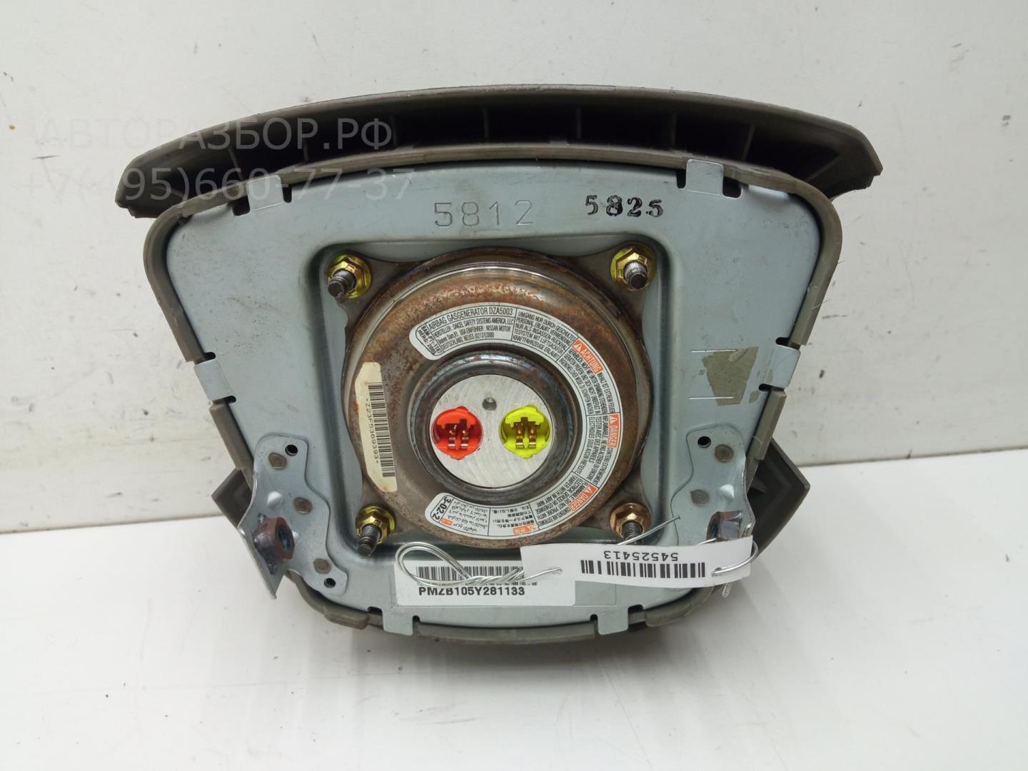 Подушка безопасности в рулевое колесо