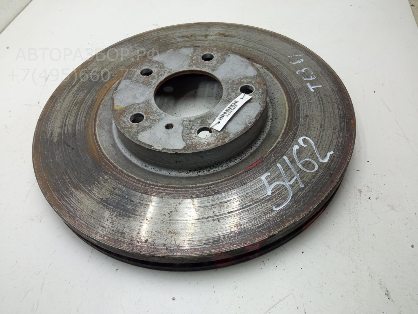 Диск тормозной передний вентилируемый