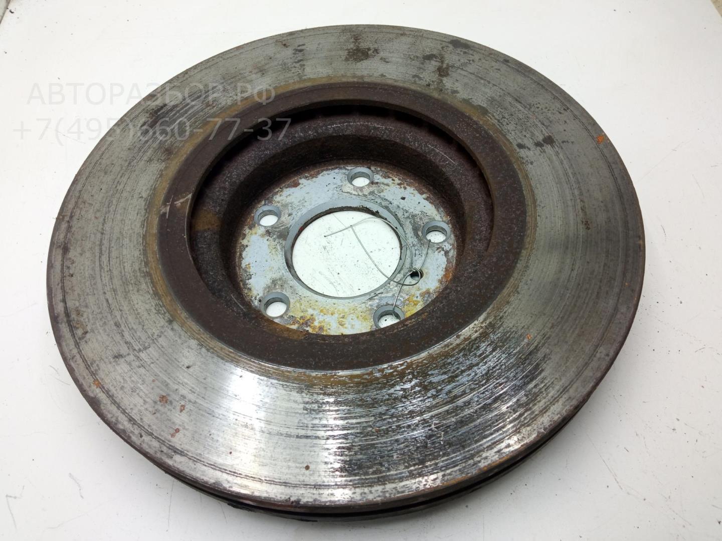 Диск тормозной передний вентилируемый