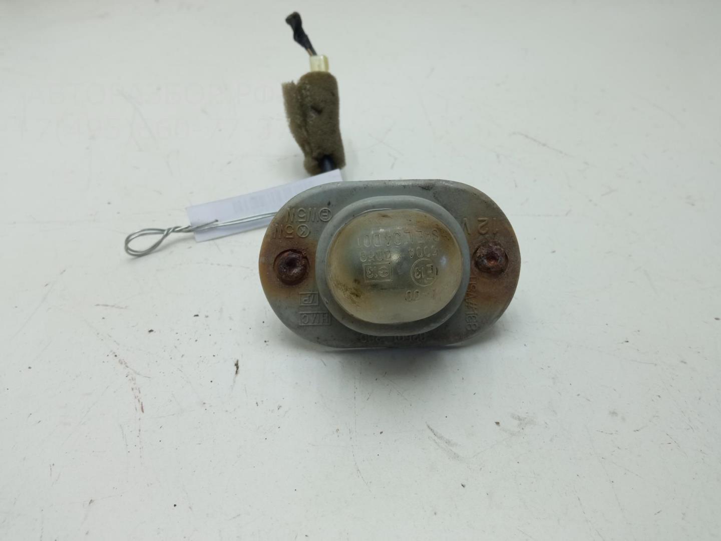 Фонарь подсветки номера