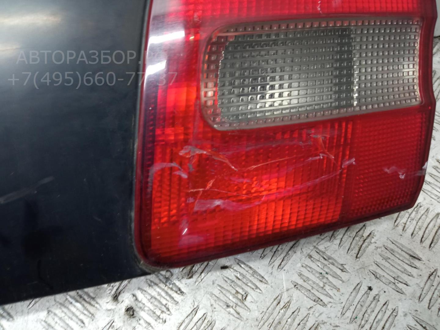 Накладка переднего бампера под номер