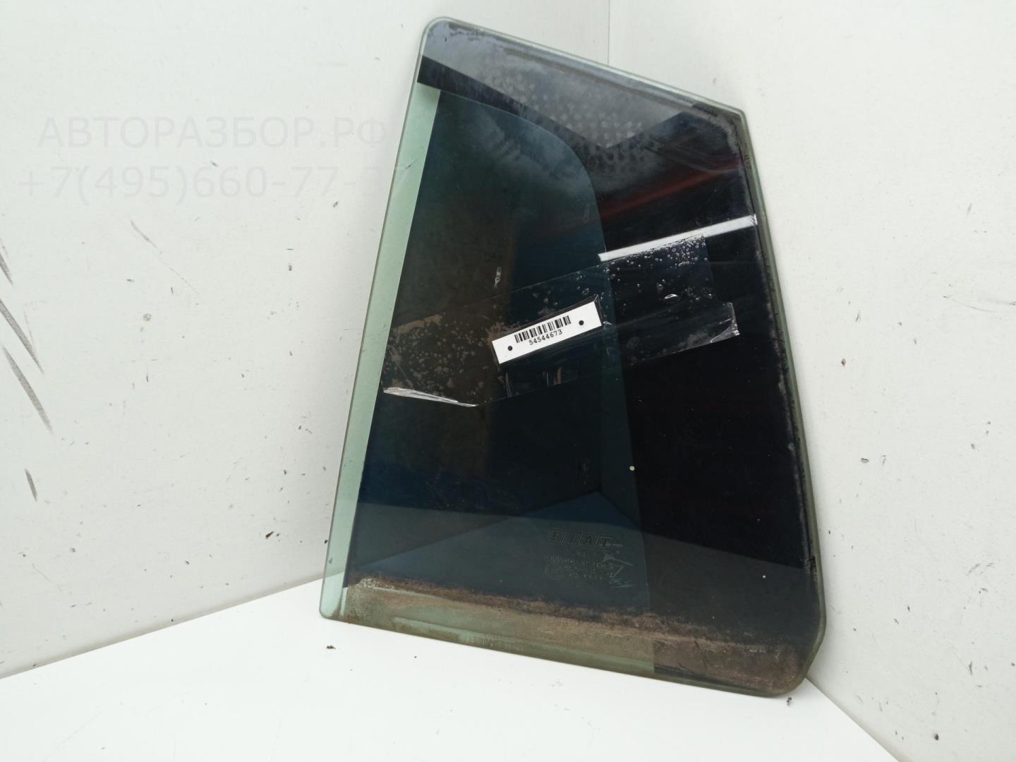 Стекло двери задней левой (форточка)