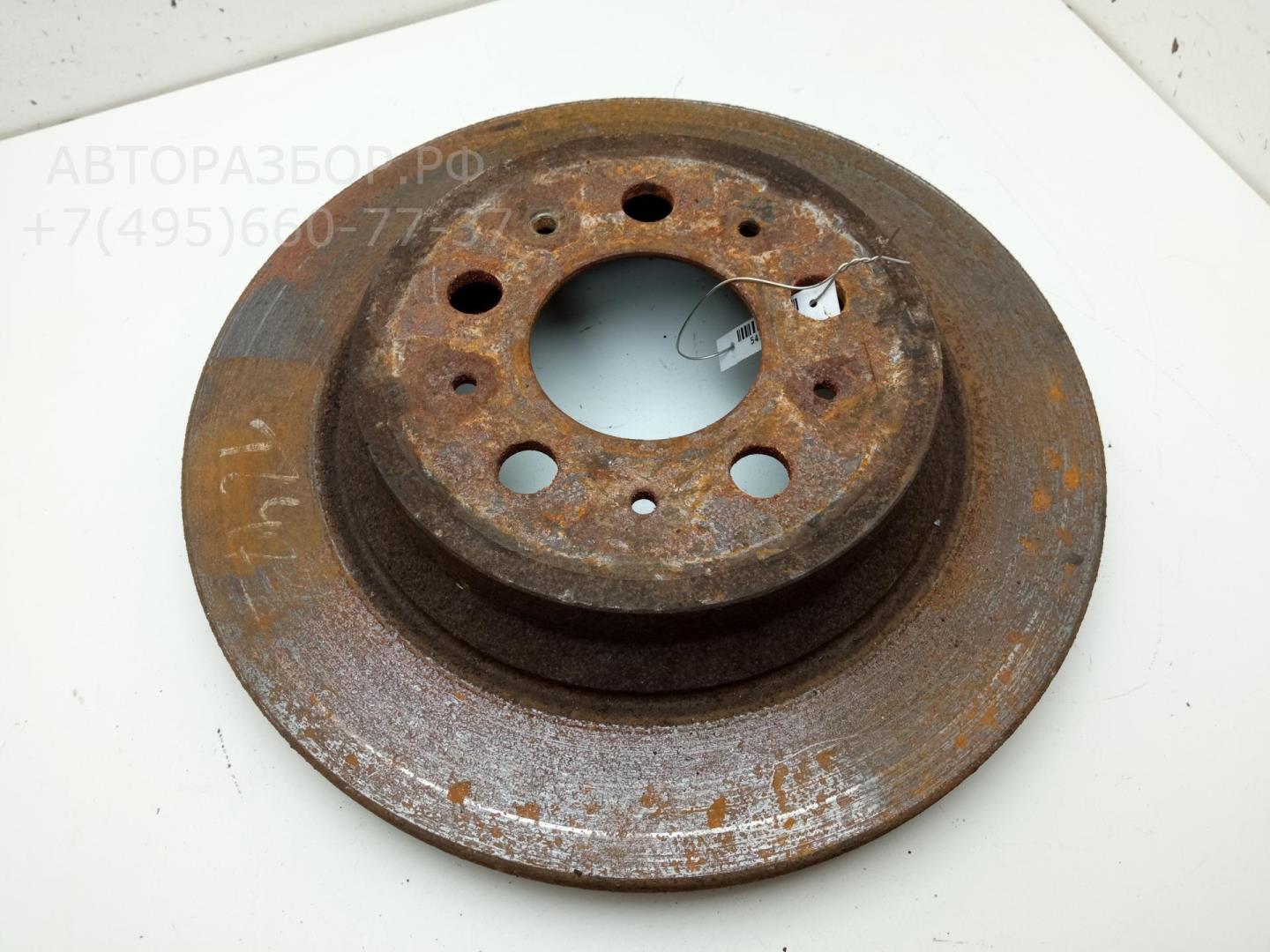 Диск тормозной задний
