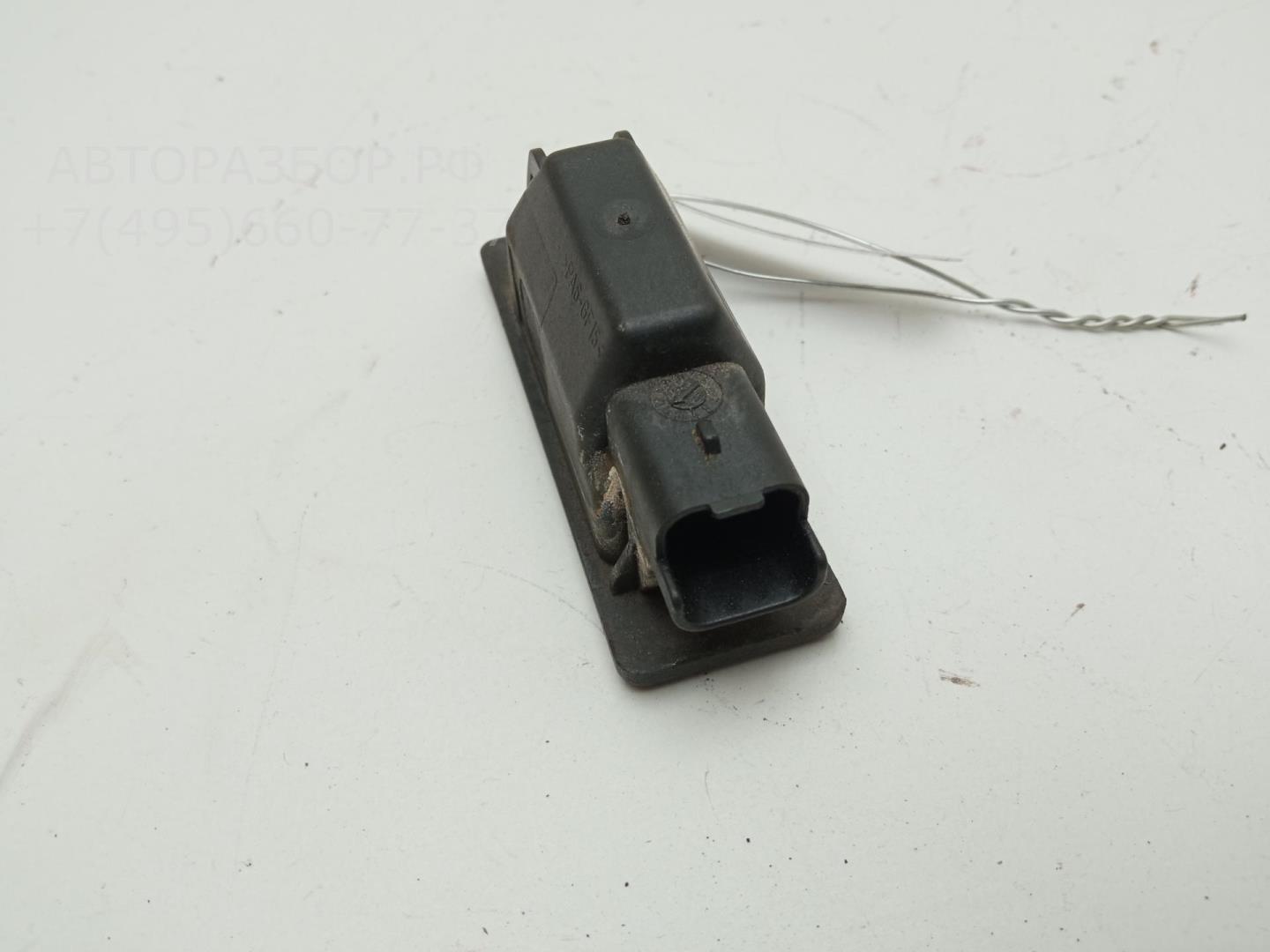 Фонарь подсветки номера