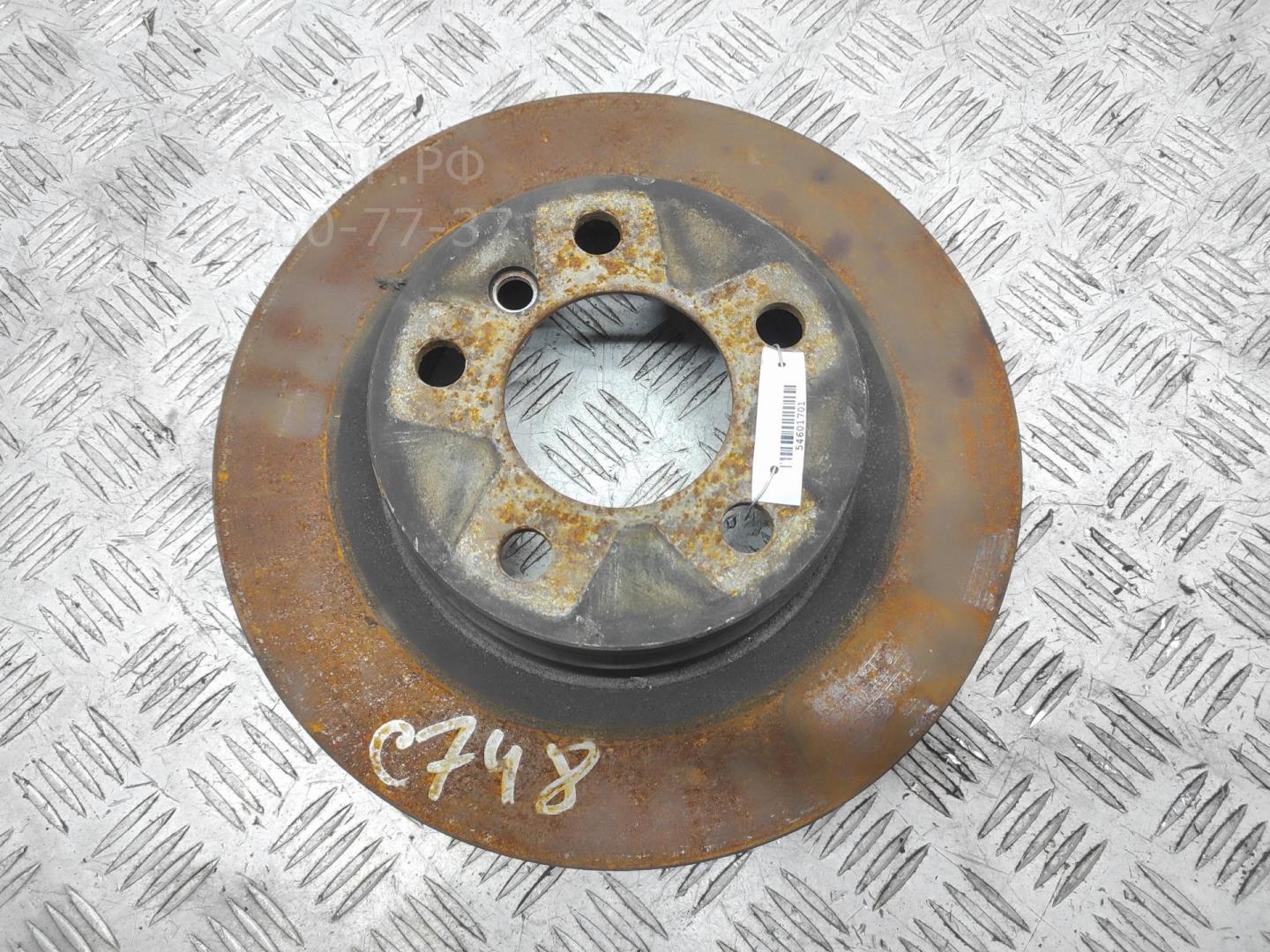 Диск тормозной задний
