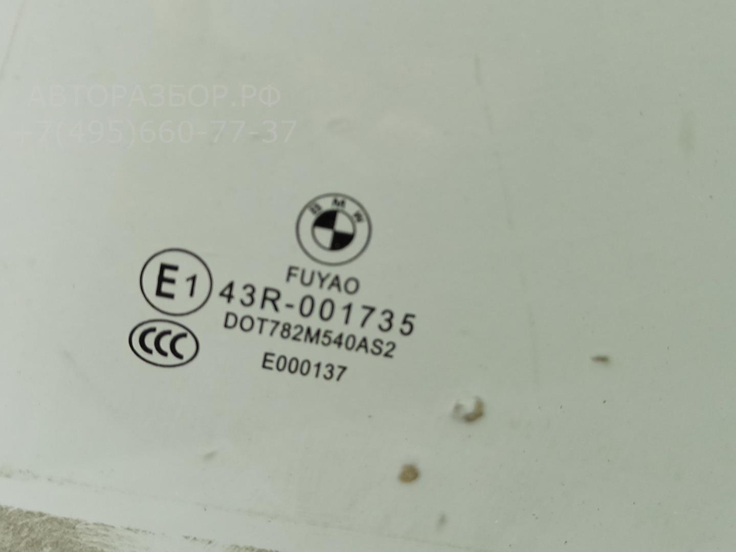 Стекло двери задней левой