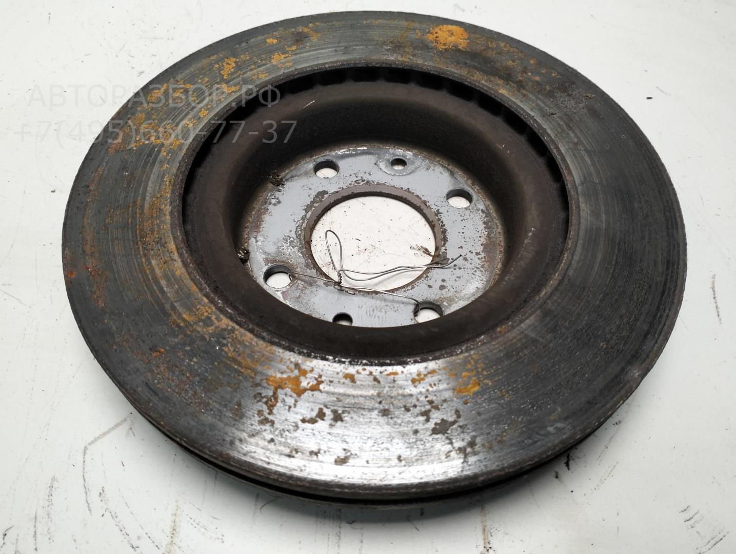 Диск тормозной передний вентилируемый