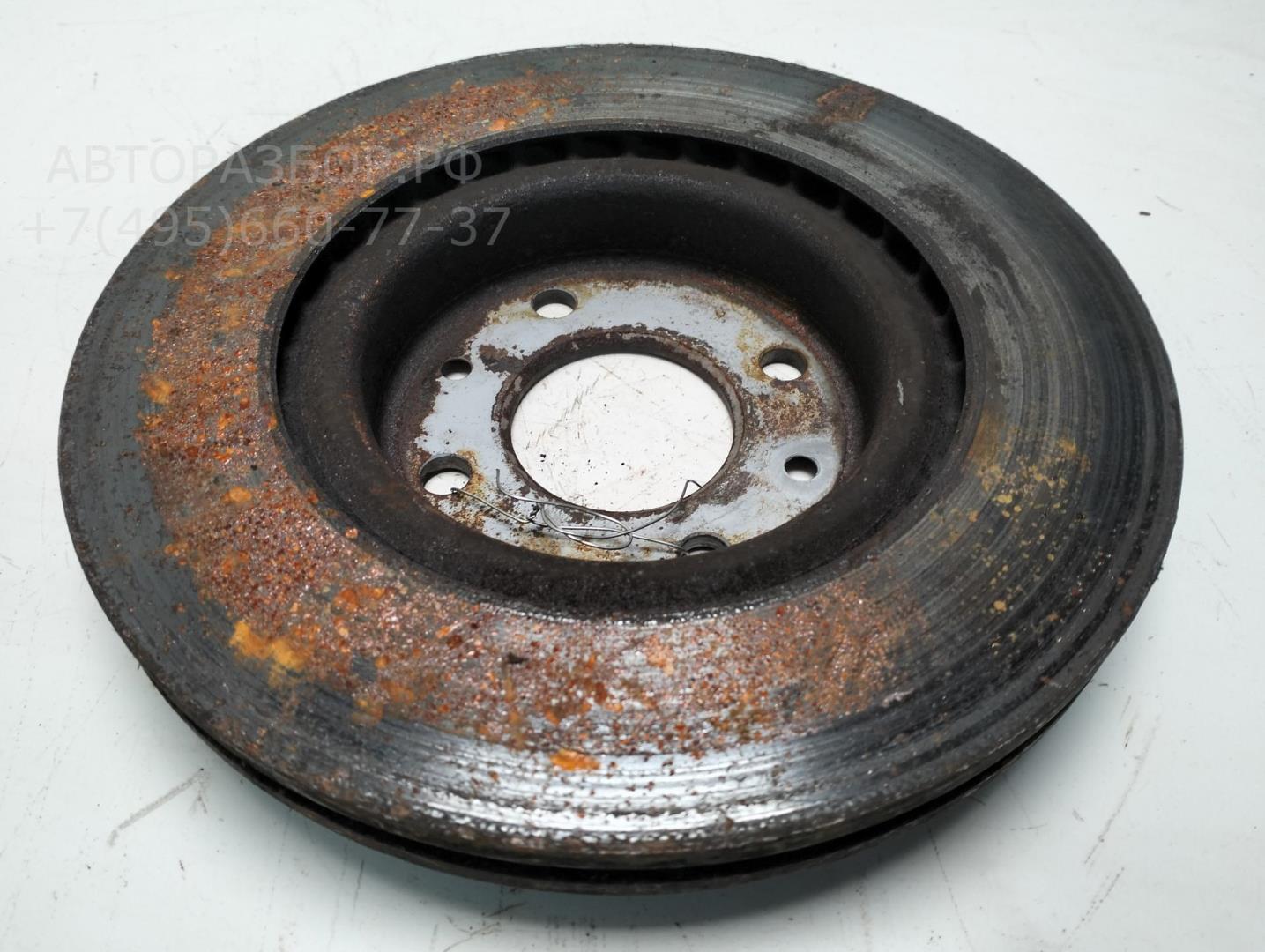 Диск тормозной передний вентилируемый