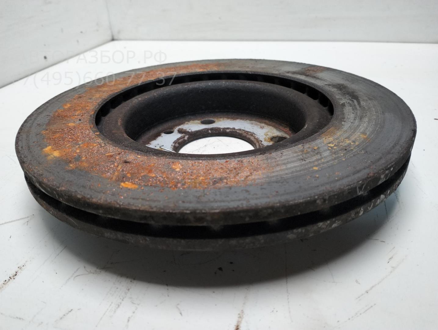 Диск тормозной передний вентилируемый