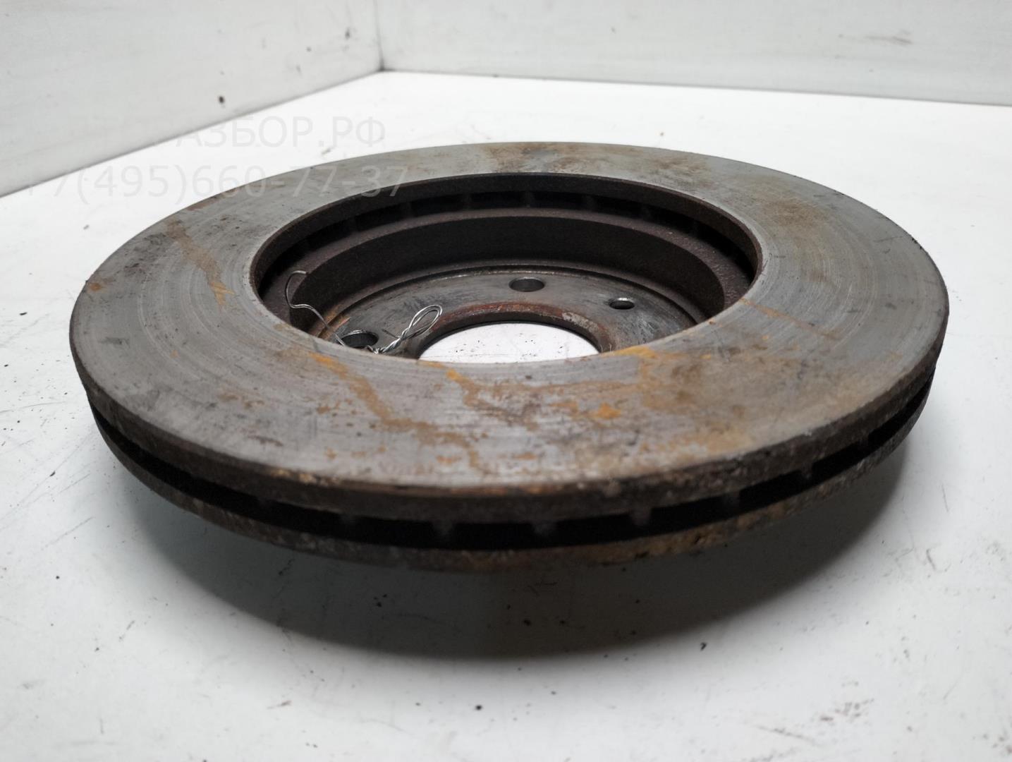 Диск тормозной передний вентилируемый