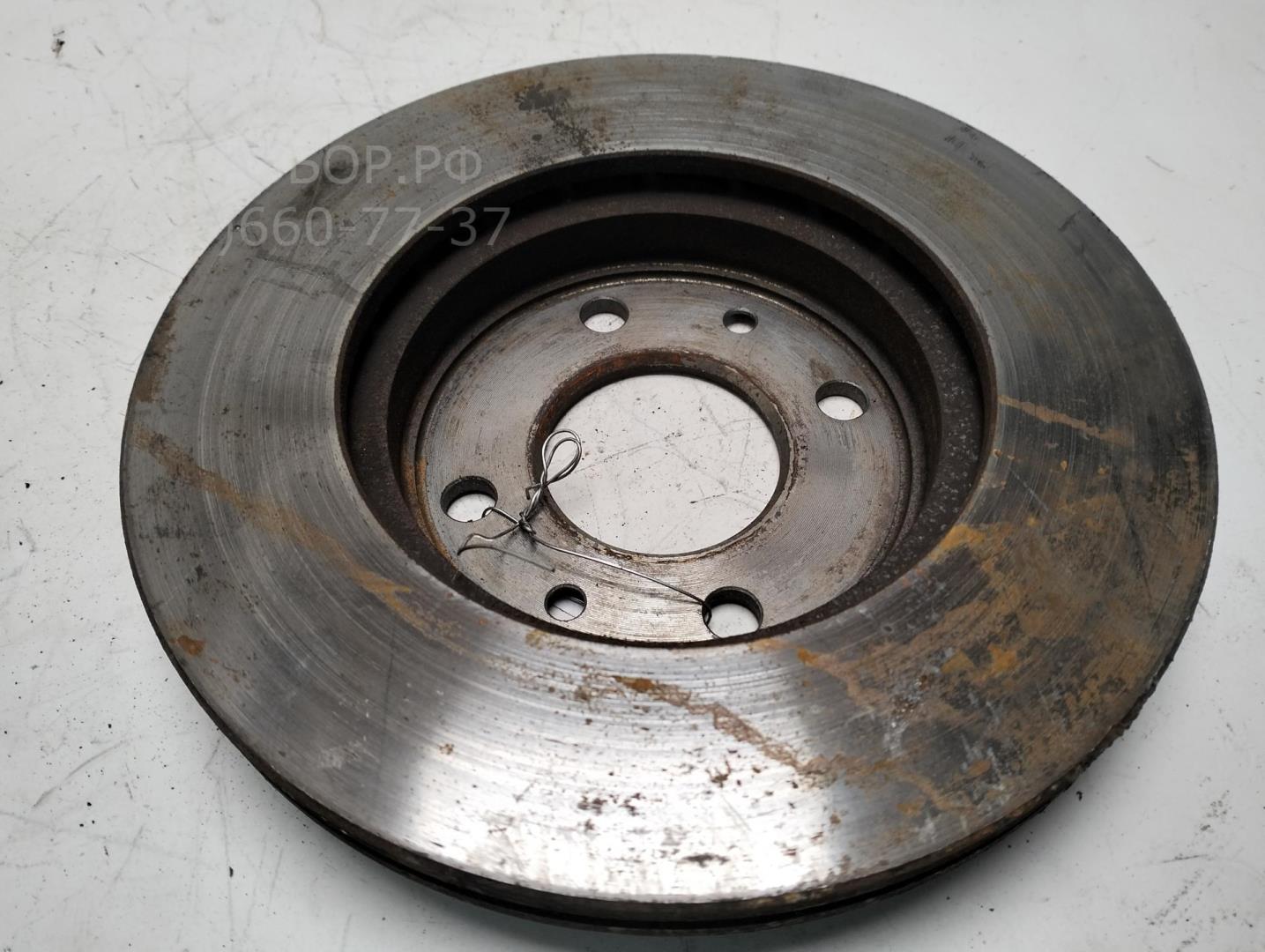 Диск тормозной передний вентилируемый