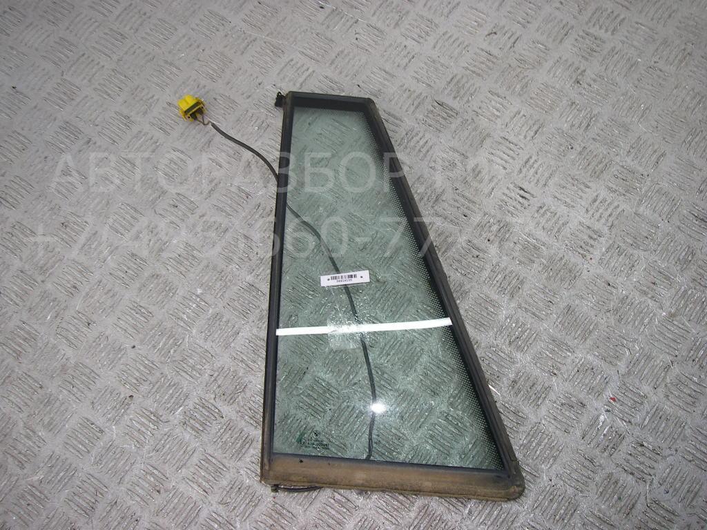 Стекло двери задней левой (форточка)
