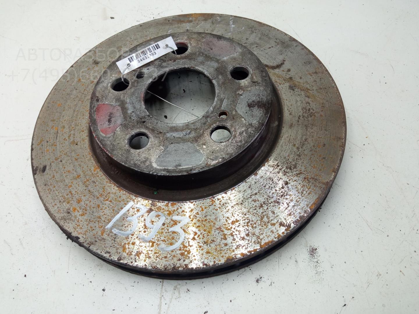 Диск тормозной передний вентилируемый