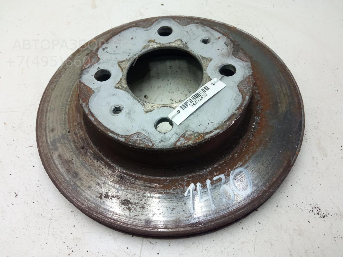 Диск тормозной передний вентилируемый