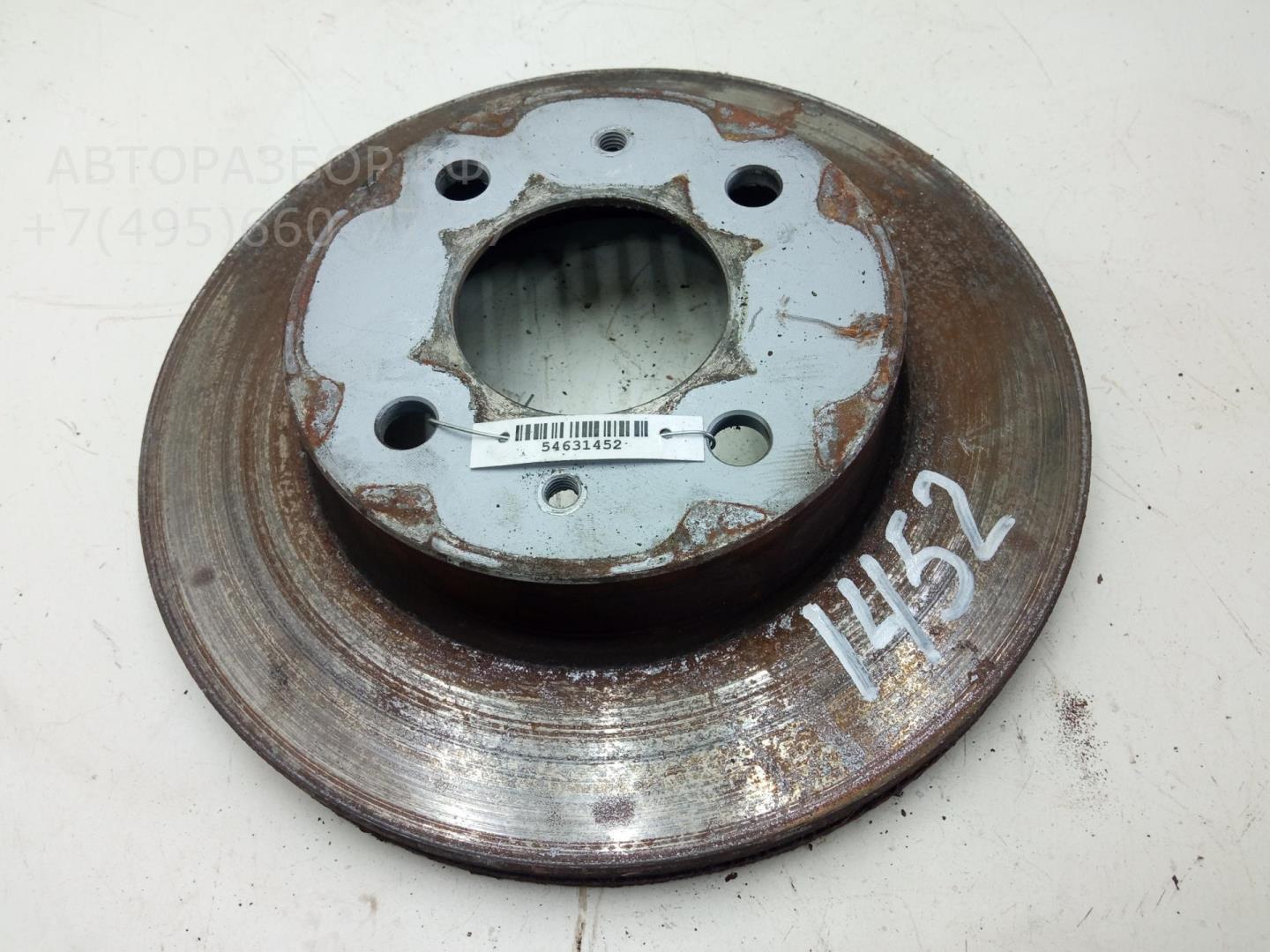 Диск тормозной передний вентилируемый